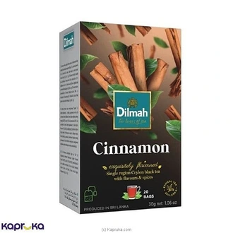 Dilmah Cinnamon 20 Tea Bags Each 1.5g Buy Online Grocery Online for specialGifts