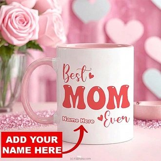 Personalized ``Best MOM Ever`` Pink Mug For Mother`s Day Buy personalized gifts Online for specialGifts