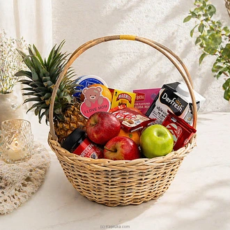 Mothers Day Delight Fruit  Treats Basket Buy NA Online for specialGifts