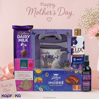 Lavender Love For Mom Hamper  -  Top Selling Online Hamper In Sri Lanka Buy mothers day Online for specialGifts