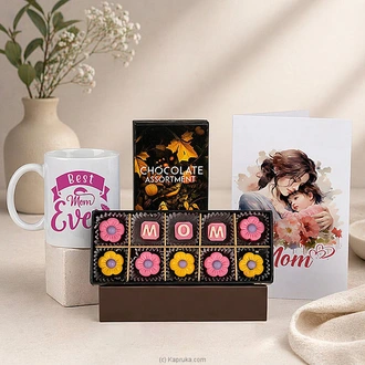 Best Mom Ever Sweet Surprise Mother`s Day Combo with  Mug and Greeting Card Buy NA Online for specialGifts