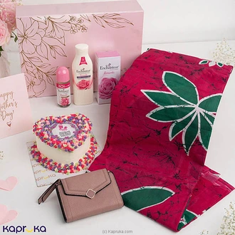 Pink Blossom Luxury Gift Collection With Cake For Loving Mom Buy combo gift pack Online for specialGifts