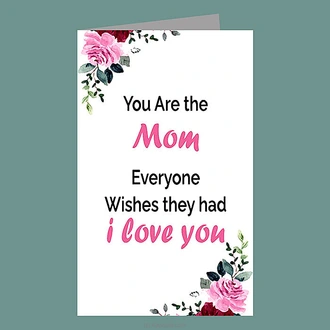 ``I Love You Mom`` Mother`s Day Greeting Card Buy Greeting Cards Online for specialGifts