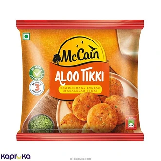 McCain Aloo Tikki 400g Buy Online Grocery Online for specialGifts
