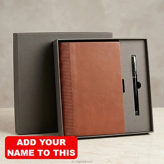 Personalized Executive Leather Notebook With Pen Giftset Buy Best Sellers Online for specialGifts