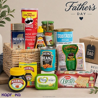 Super Dad Indulgence Hamper - Top Selling Online Hamper In Sri Lanka Buy Gift Hampers Online for specialGifts