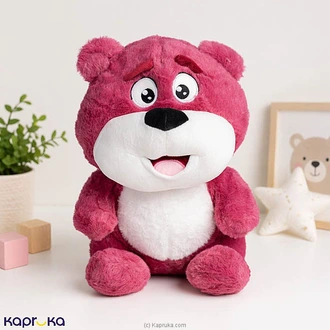 Cute Smiling Lotso Bear Plush Toy - 12 Inch Buy Soft and Push Toys Online for specialGifts