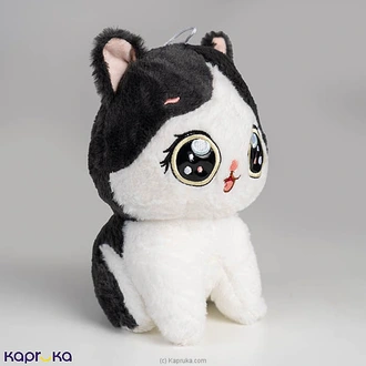 Cute Smiling Cat Plush Toy - 8 Inch Buy Soft and Push Toys Online for specialGifts