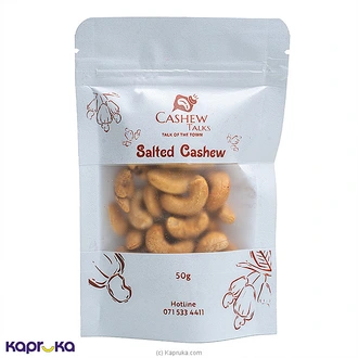 Cashew Talks Salted Cashew 50g Buy Online Grocery Online for specialGifts