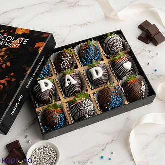 Father`s Day ChocoBerry Delight Box - 12 Pieces Buy Chocolates Online for specialGifts