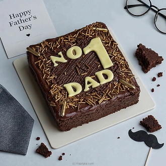 Father`s Day Choco Brownie Buy Chocolates Online for specialGifts