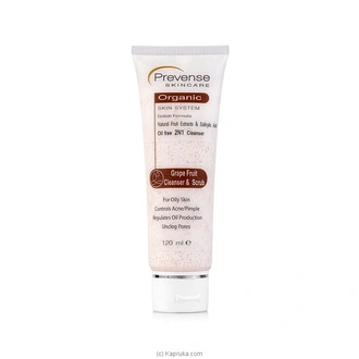 Prenevse Grapefruit Scrub And Cleanser For Oily Skin 120ml at Kapruka Online