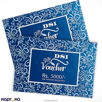 RS.5000 DSI Gift Voucher Buy Gift Vouchers Online for specialGifts