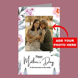 Personalized ``Happy Mother`s Day`` Greeting Card Buy personalized gifts Online for specialGifts