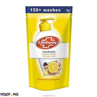 Lifebuoy Kitchen Fresh Handwash Refill Pouch 180ml Buy Lifebuoy Online for specialGifts
