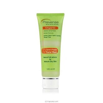 Prenevse Carrot And Pumpkin Facial Wash For Mature Dry Skin 120ml at Kapruka Online