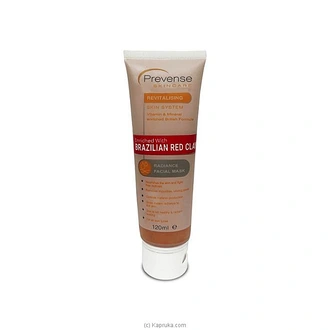 Prenevse Radiance Brazilian Red Clay Facial Mask For All Skin Types 120ml at Kapruka Online