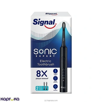 Signal Sonic Expert Electric Toothbruch -Black Buy Signal Online for specialGifts