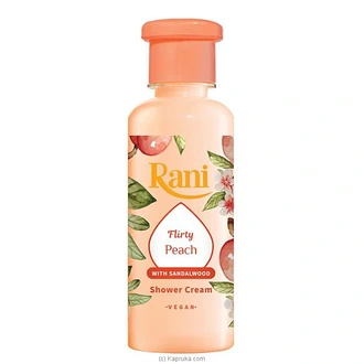 Rani Shower Cream - Peach With Sandalwood 250ml Buy Swadeshi Online for specialGifts