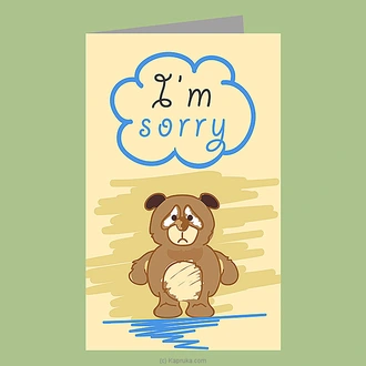 I`m Sorry Greeting Card Buy Greeting Cards Online for specialGifts