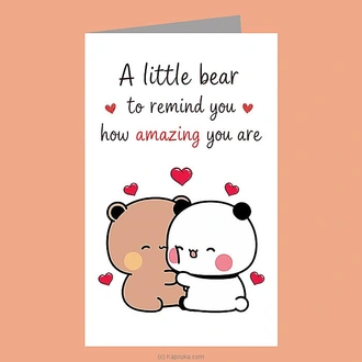 ``How Amazing You Are`` Romance Greeting Card Buy Greeting Cards Online for specialGifts