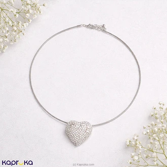 STONE N STRING CRYSTAL HEART NECKLACE Buy Stone N String Online for specialGifts