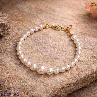 STONE N STRING SHELL PEARL BRACELET Buy Stone N String Online for specialGifts