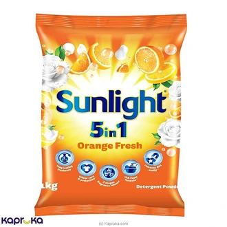 Sunlight 5 In 1 Orange Fresh Detergent Powder 1kg Buy Sunlight Online for specialGifts