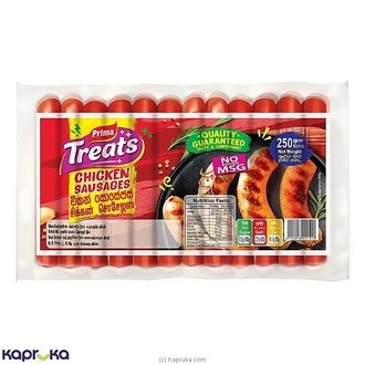 Prima Treats Chicken Sausages 250g Buy Prima Online for specialGifts