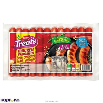 Prima Treats Chicken Sausages 500g Buy Prima Online for specialGifts