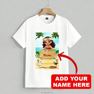 Personalized Disney Moana Beach Lover Unisex T-Shirt With Custom Name Buy personalized gifts Online for specialGifts