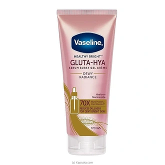 Vaseline Gluta-Hya Serum Burst Dewy Radiance Gel Creme 170ml  Online for none