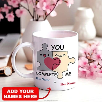 Personalized ``You Complete Me`` Mug Buy personalized gifts Online for specialGifts