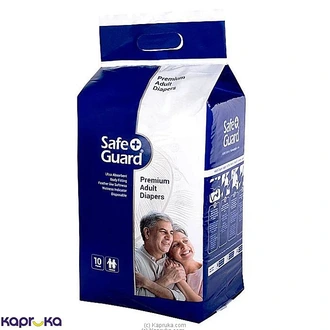 Safeguard Adult Diapers 10 Piece - XL Buy NA Online for specialGifts
