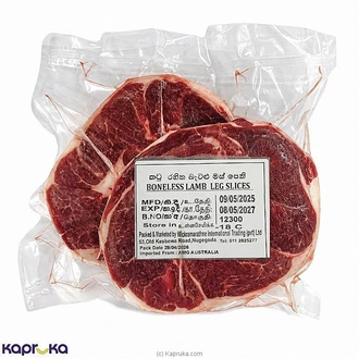 Fletcher Boneless Lamb Leg Slices 1kg Buy Online Grocery Online for specialGifts