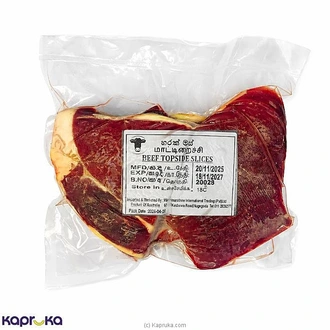 McPhee Beef Top Side Slices 1kg Buy Online Grocery Online for specialGifts