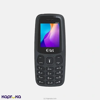 E-tel A12 Feature Phone Buy Online Electronics and Appliances Online for specialGifts