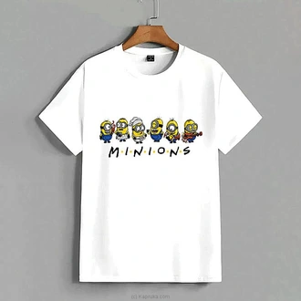 Despicable Me Minions Best Buddies Graphic T-Shirt ? White Buy New Additions Online for specialGifts