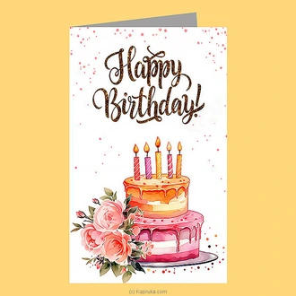 ``Happy Birthday`` Greeting Card Buy Greeting Cards Online for specialGifts