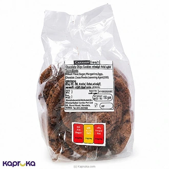 Caravan Fresh Chocolate Chips Cookies 150g Buy Chocolates Online for specialGifts