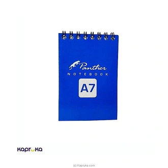 Notepad Spiral (Top) A7 Ruled 80 Pgs  Online for none