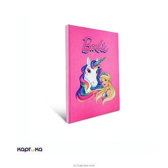 Barbie Unicorn A5 Diary Note Book -160 Pgs Buy Panther Online for specialGifts