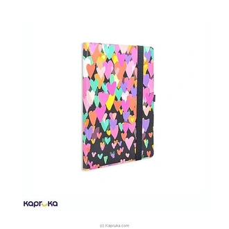 BEVIBE Rainbow Hearts Soft Cover Journal 160p at Kapruka Online