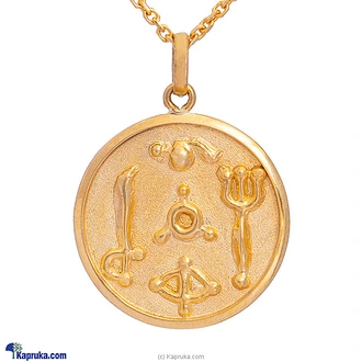 Arthur 22kt Gold Panchauda With Zercones (AJPH05) at Kapruka Online