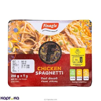 Finagle Chicken Spaghetti 210g Buy Finagle Online for specialGifts