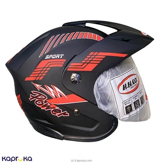 HHCO Helmet Flash Sport Black And Red -502 Buy Automobile Online for specialGifts
