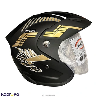 HHCO Helmet Flash Black And Glod -502 Buy Automobile Online for specialGifts