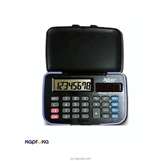 Atlas Pocket Calculator AT 267 Kn Buy M D GUNASENA AND COMPANY (PVT) LTD Online for specialGifts