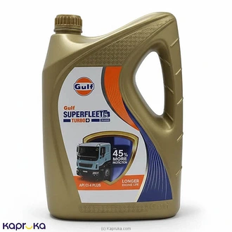 GULF SUPERFLEET TURBO 15W-40 CI4+ [5L] - G-23102126021000 Buy Automobile Online for specialGifts