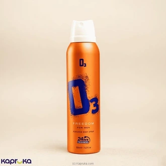O3 FREEDOM DEO SPRAY 150ML Buy Online perfume brands in Sri Lanka Online for specialGifts